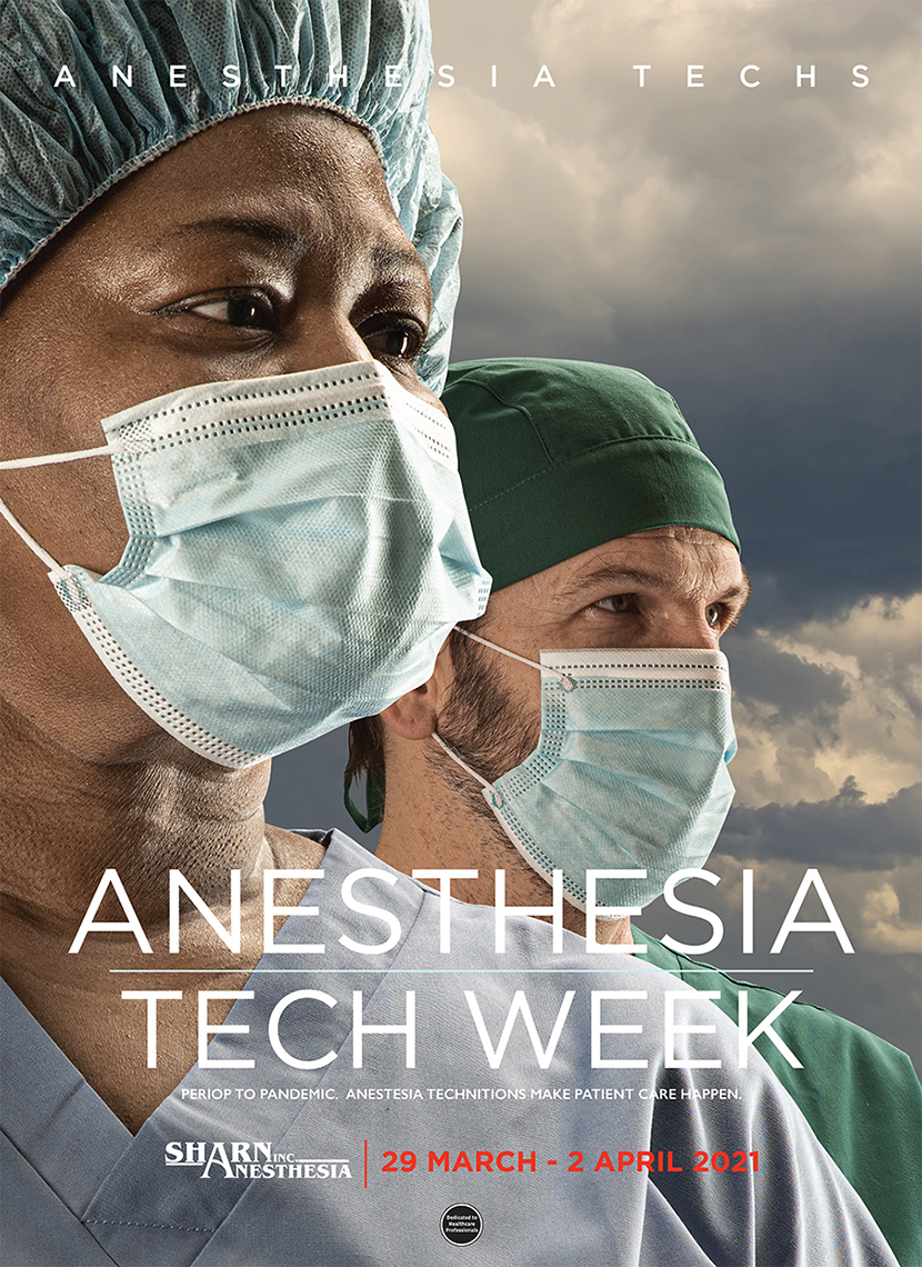 Fake movie poster Anesthesia Tech Week 
